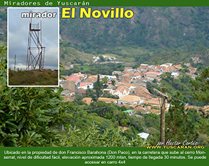 Yuscaran, Mirador El Novillo